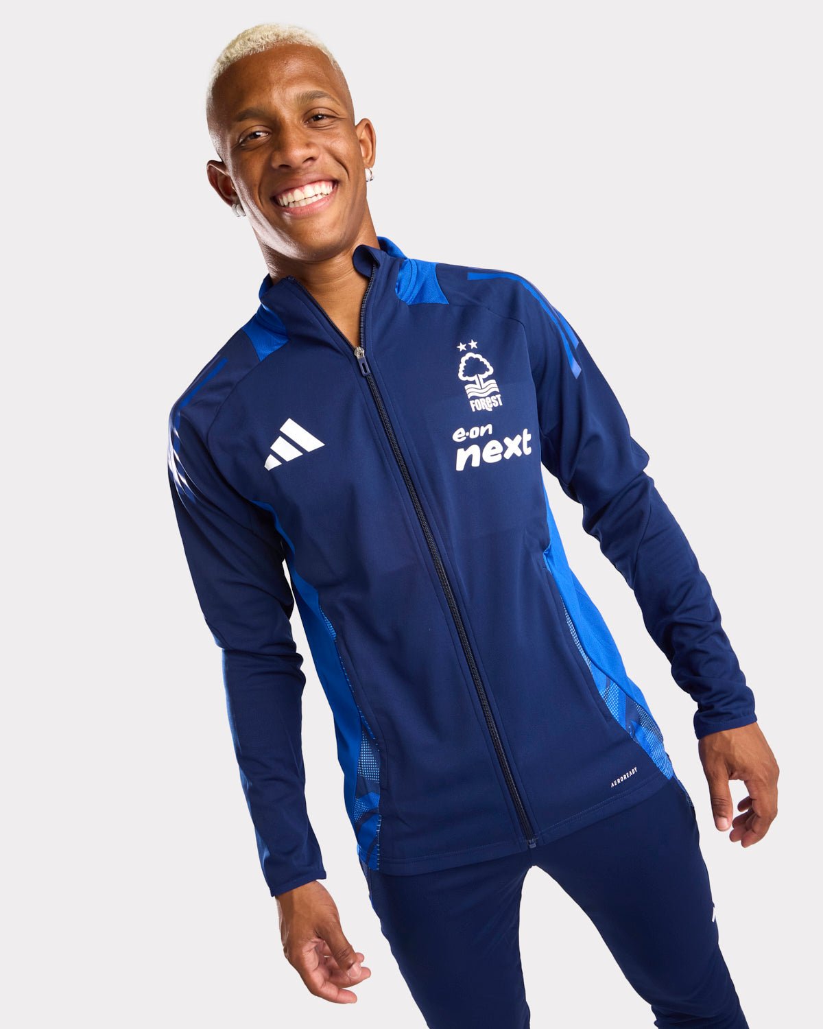 NFFC Navy Training Track Jacket 24/25 - Nottingham Forest FC