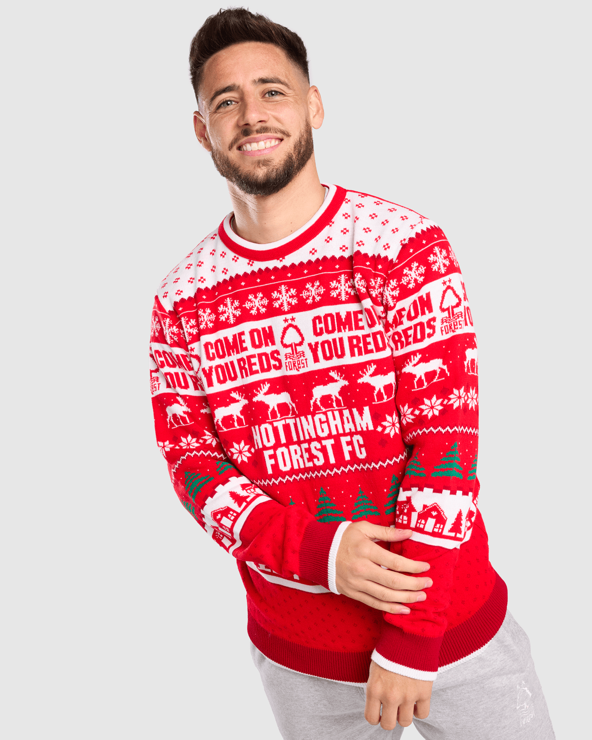 NFFC Nordic COYR Christmas Jumper - Nottingham Forest FC