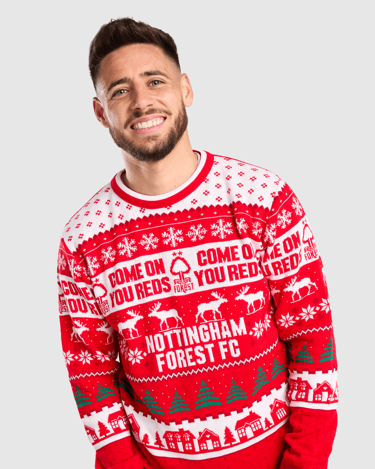 NFFC Nordic COYR Christmas Jumper - Nottingham Forest FC