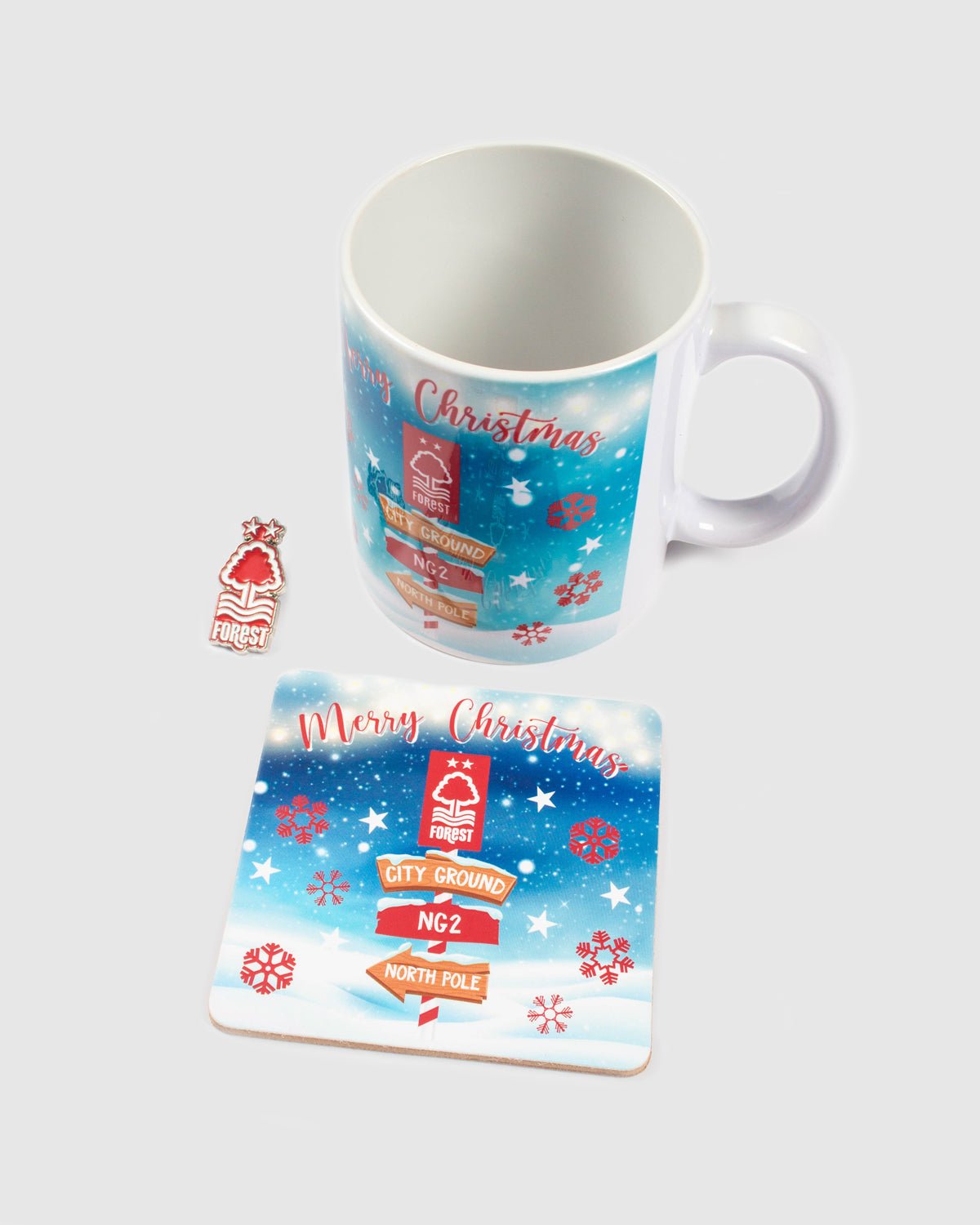 NFFC North Pole Mug Gift Set - Nottingham Forest FC