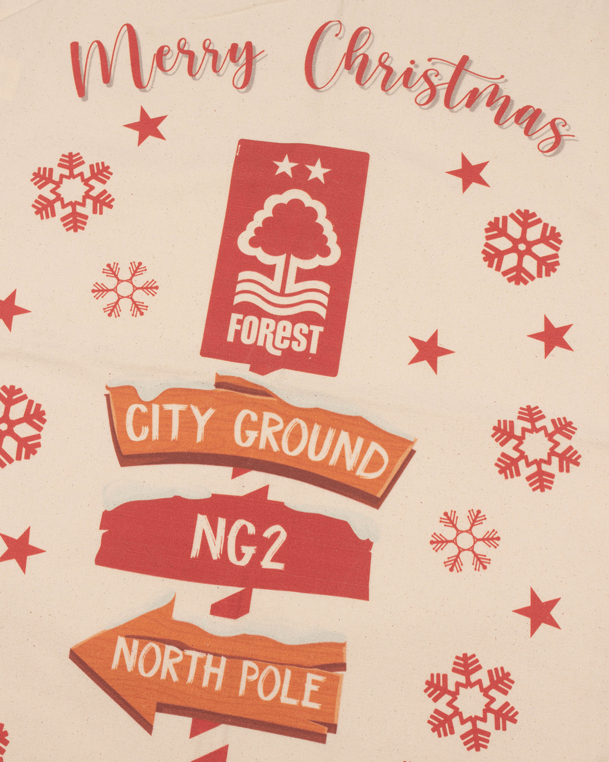 NFFC North Pole Present Sack - Nottingham Forest FC
