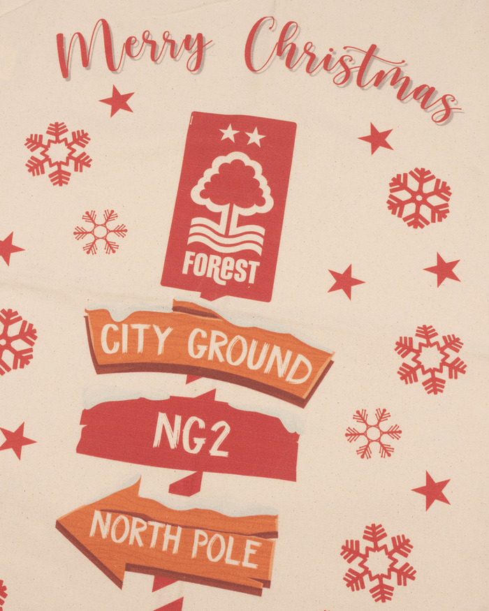 NFFC North Pole Present Sack - Nottingham Forest FC