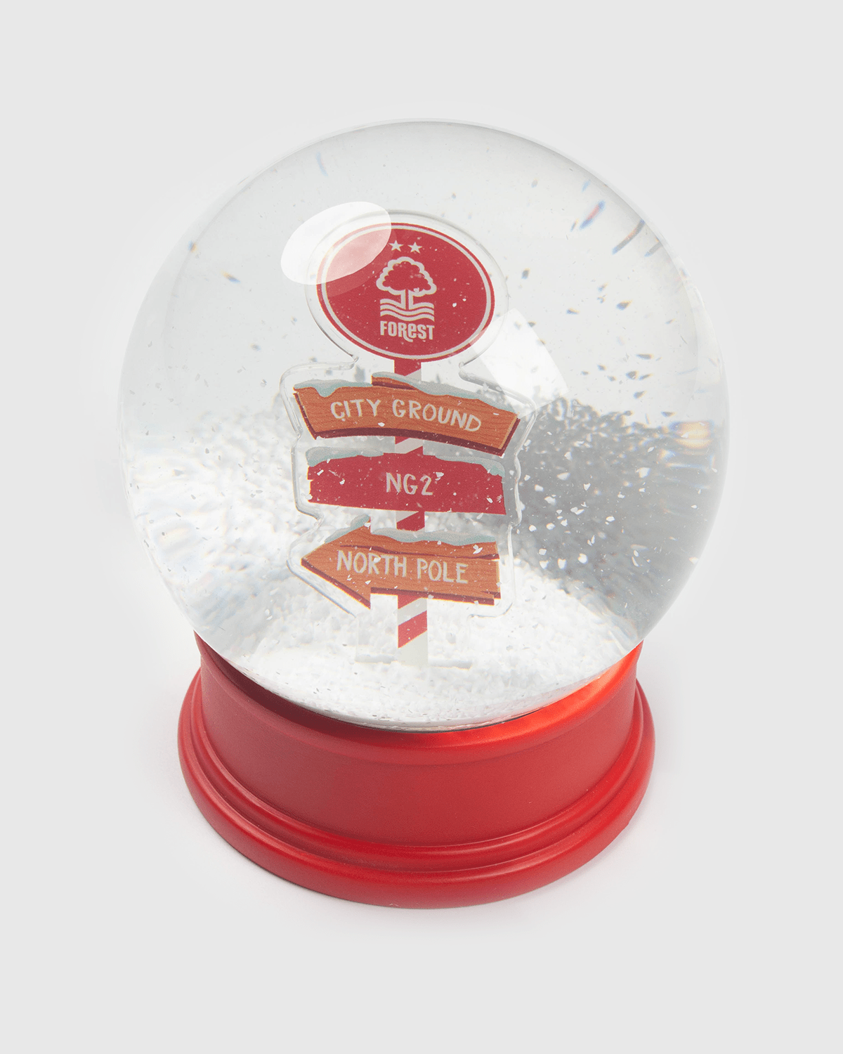 NFFC North Pole Snow Globe - Nottingham Forest FC