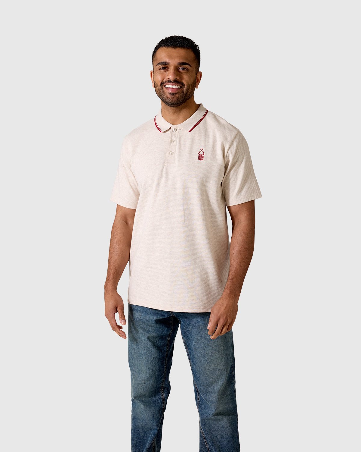 NFFC Oat Leavers Ribbed Polo - Nottingham Forest FC