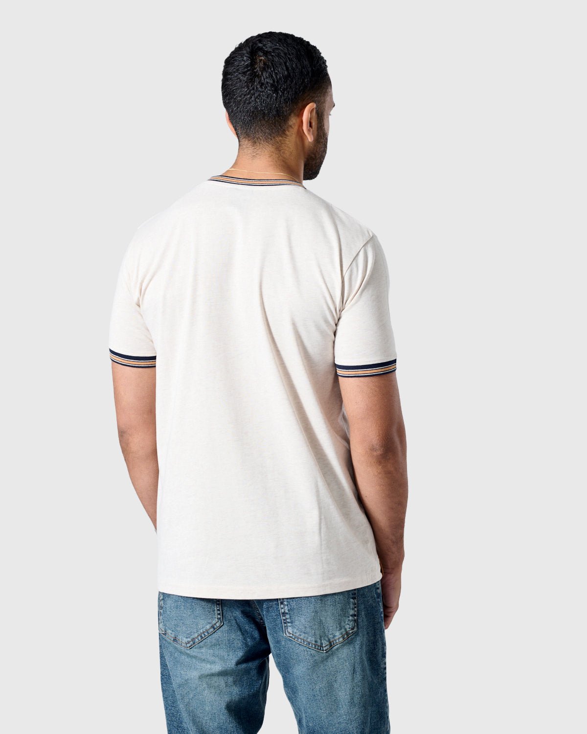 NFFC Oatmeal Marl Premium Circle T-Shirt - Nottingham Forest FC