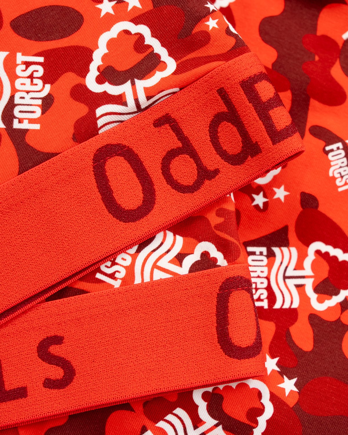 NFFC OddBalls Womens Red Camo Bralette - Nottingham Forest FC