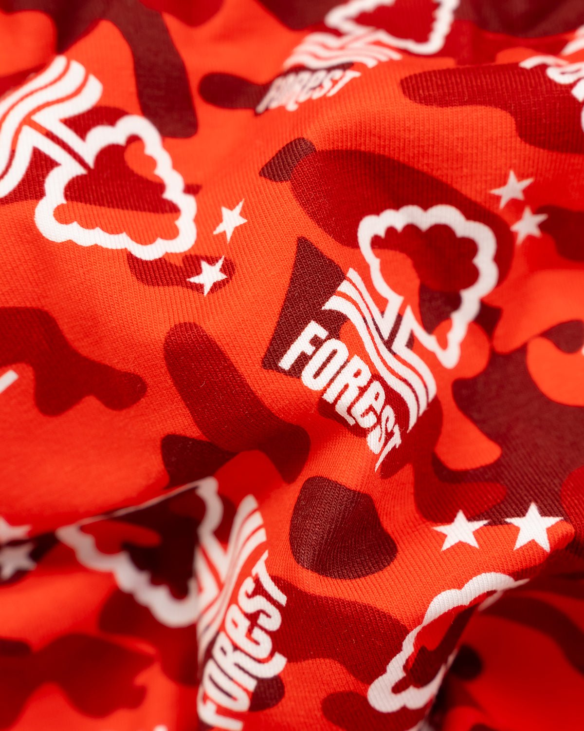 NFFC OddBalls Womens Red Camo Bralette - Nottingham Forest FC