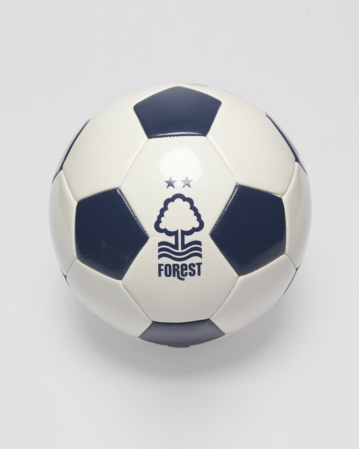 NFFC Off-White & Navy Football - Size 5 - Nottingham Forest FC