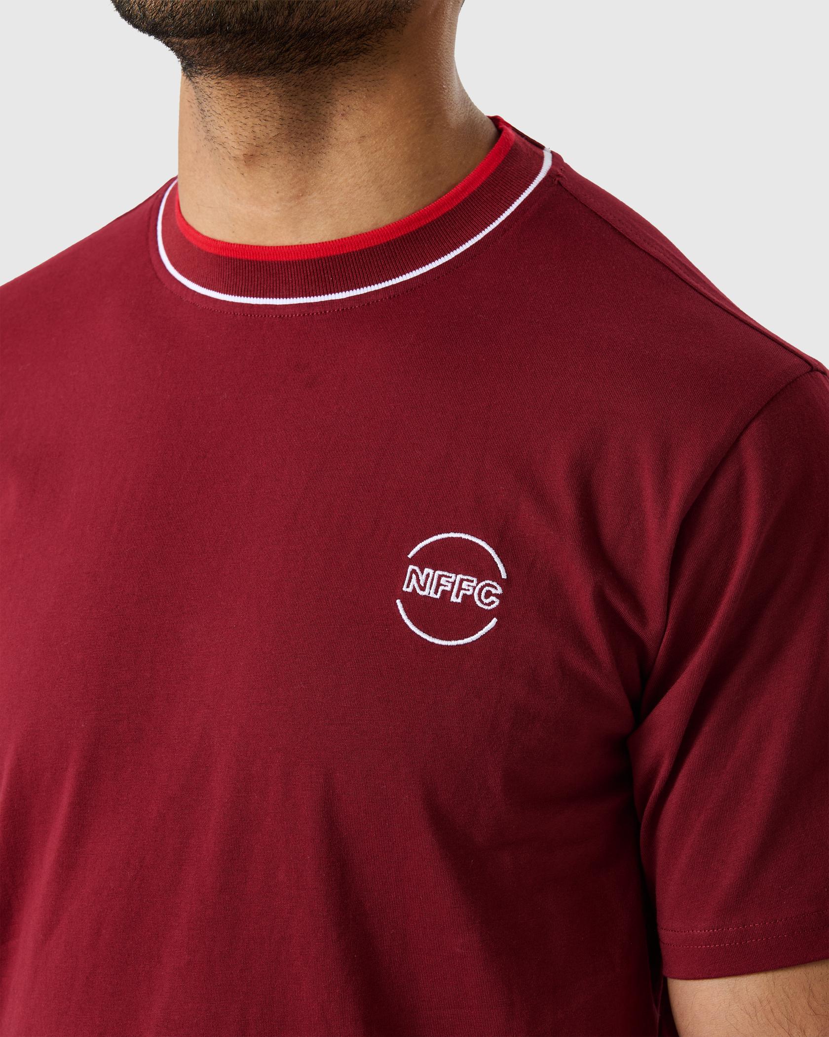 NFFC Old School Burgundy T-Shirt - Nottingham Forest FC