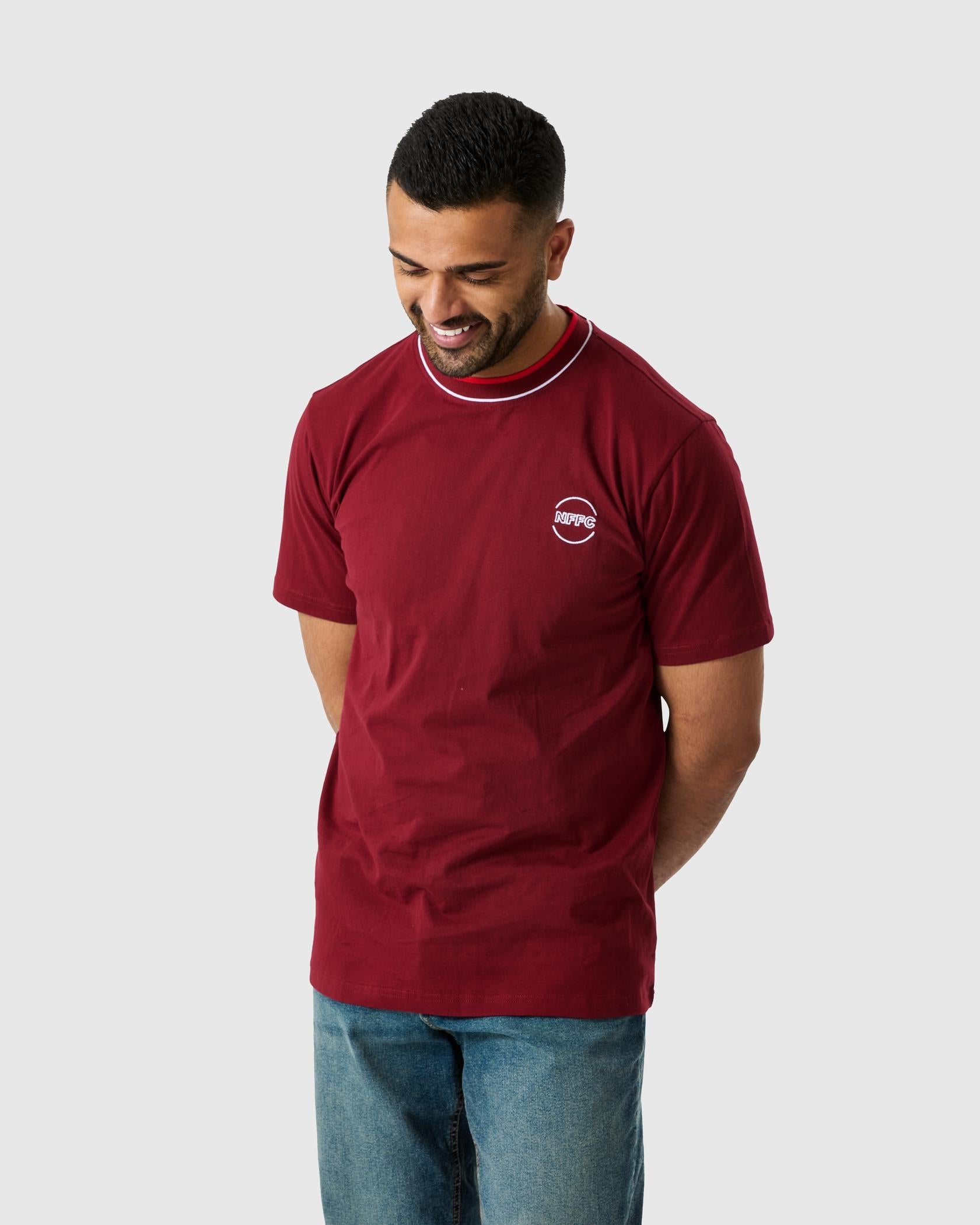 NFFC Old School Burgundy T-Shirt - Nottingham Forest FC