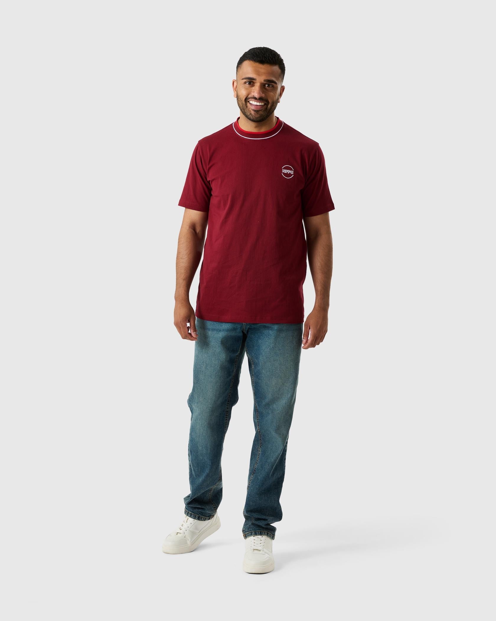 NFFC Old School Burgundy T-Shirt - Nottingham Forest FC