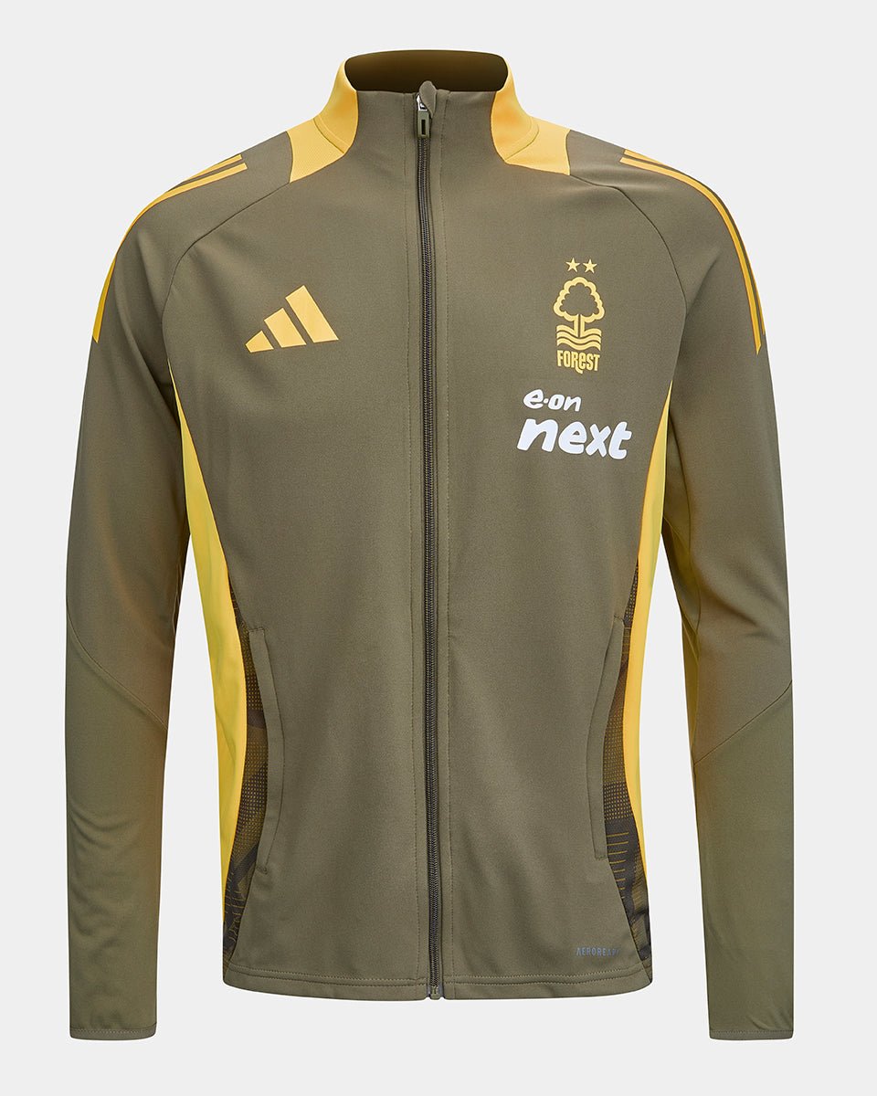 NFFC Olive Travel Track Jacket 24/25 - Nottingham Forest FC