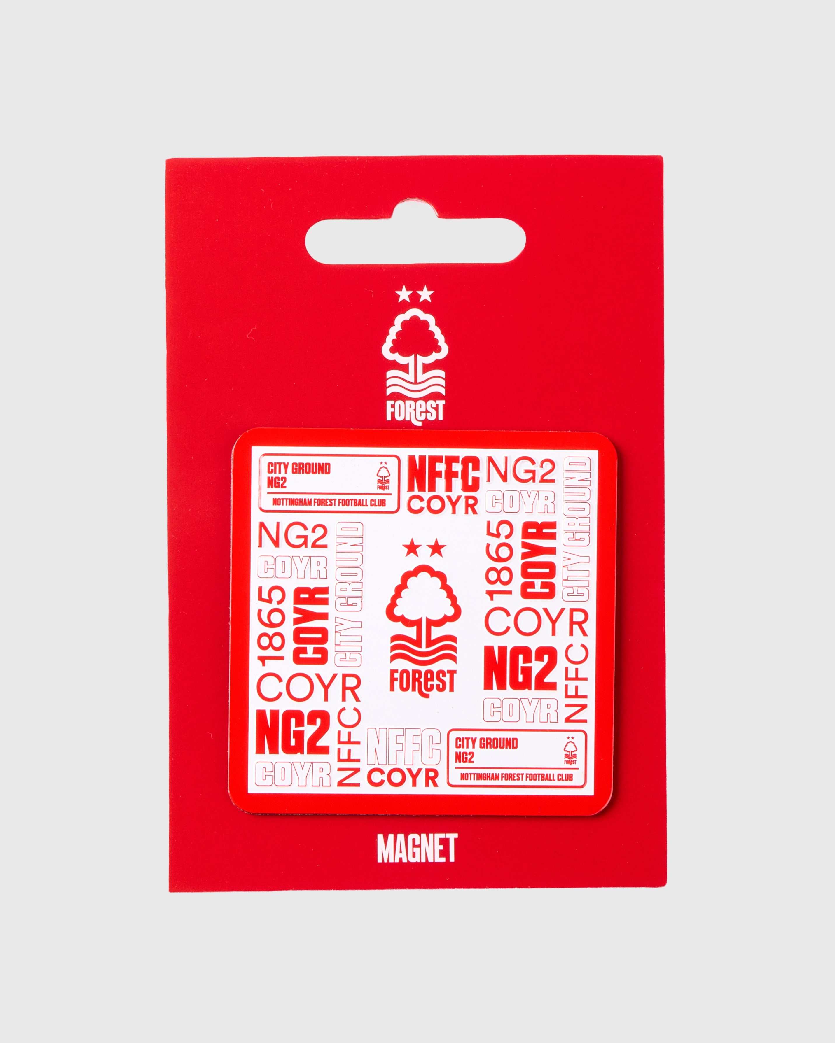 NFFC OUR CITY FRIDGE MAGNET - Nottingham Forest FC