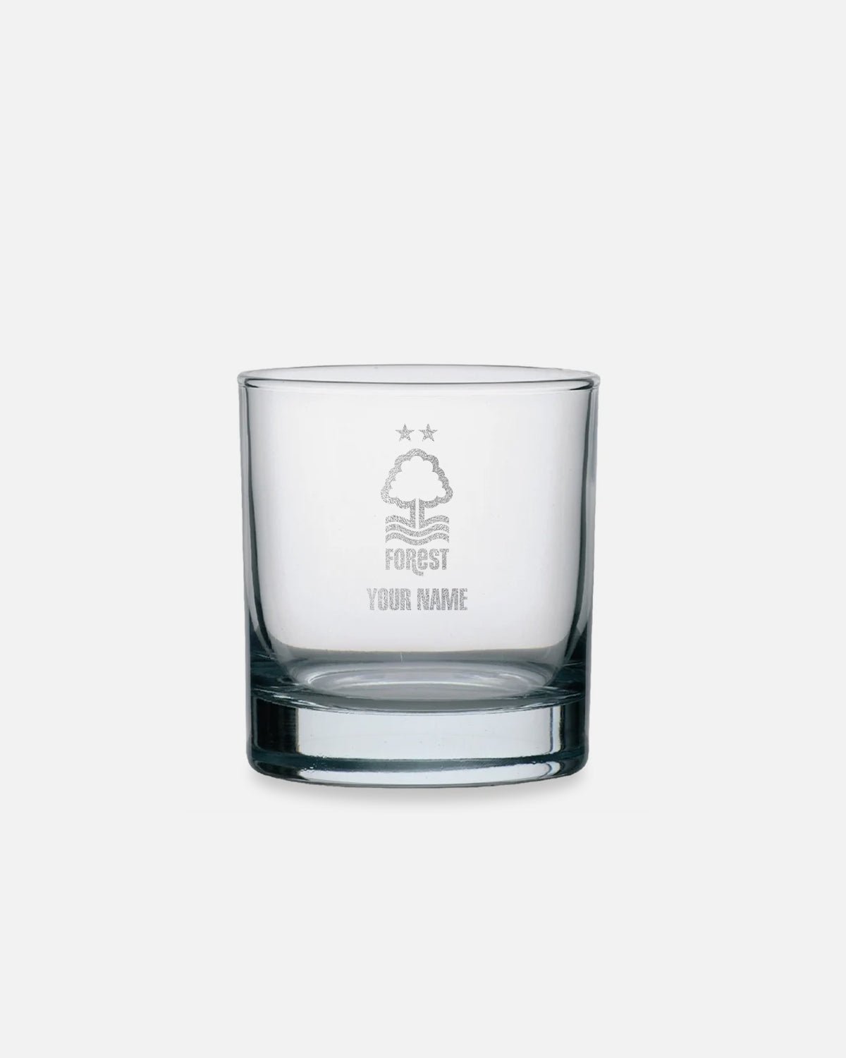 NFFC Personalised Whiskey Glass - Nottingham Forest FC
