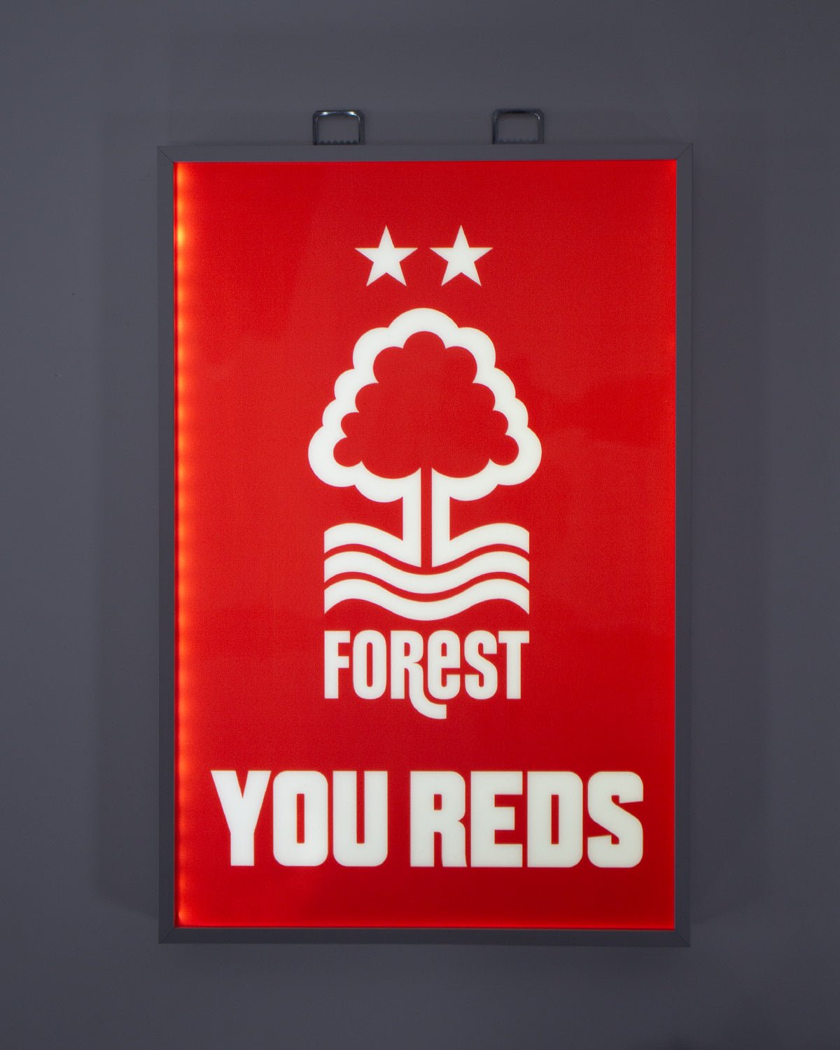 NFFC Portrait LED Sign - Nottingham Forest FC