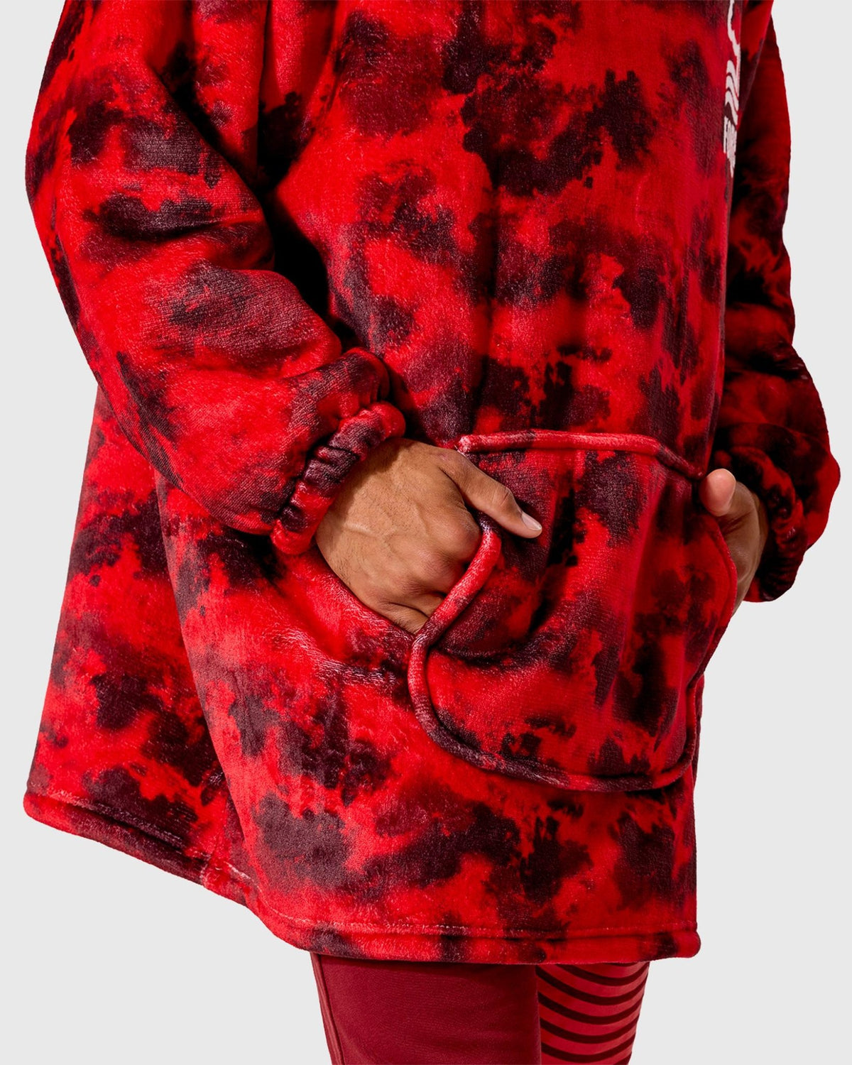 NFFC Red Camo Sherpa Hoodie - Nottingham Forest FC