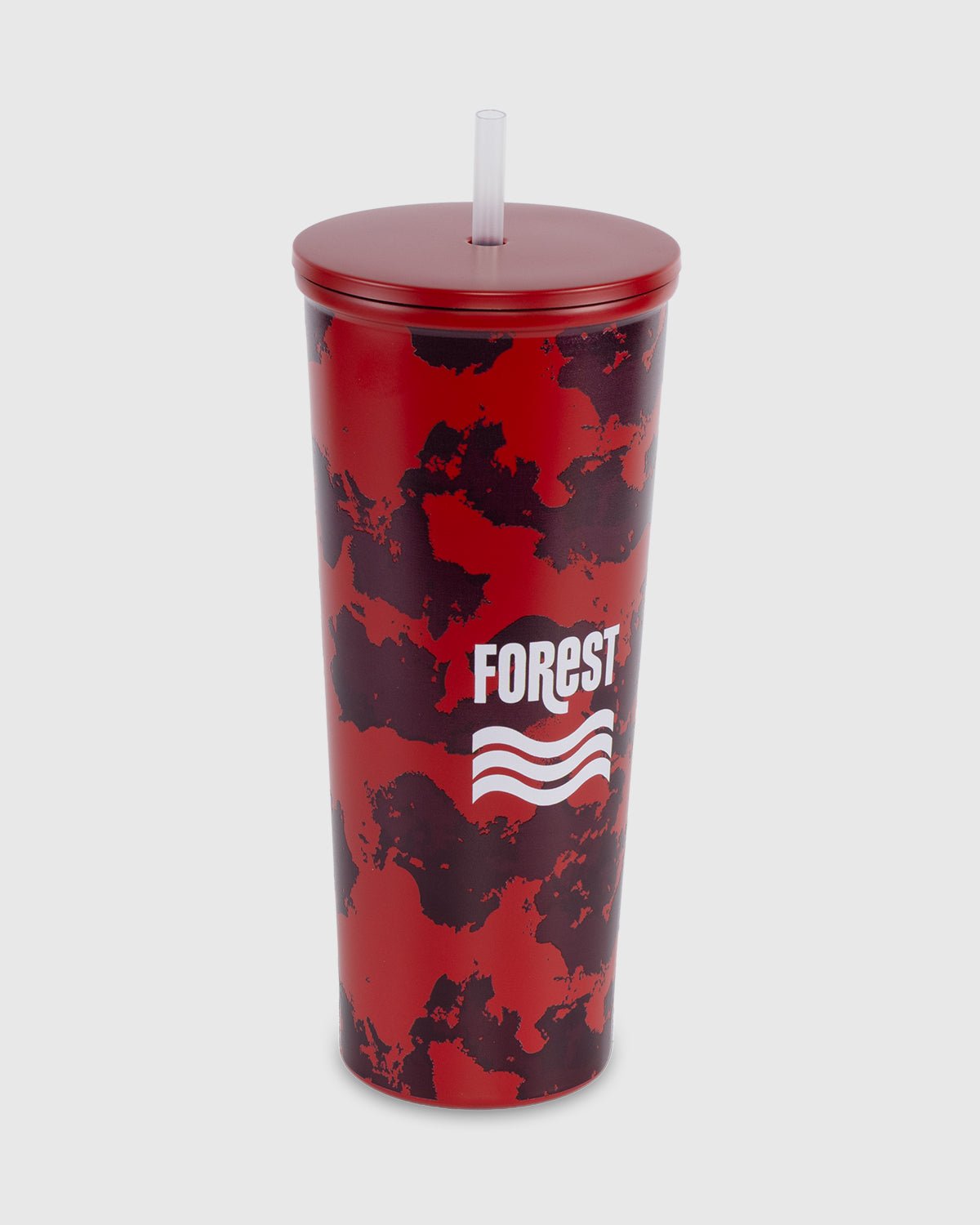 NFFC Red Camo Stainless Steel 750ml Tumbler - Nottingham Forest FC
