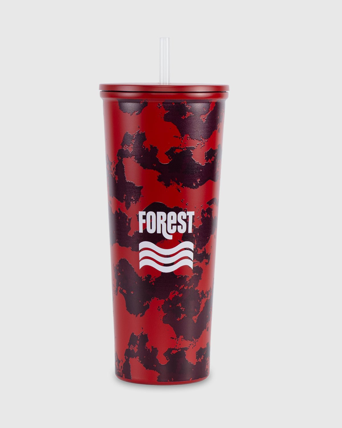 NFFC Red Camo Stainless Steel 750ml Tumbler - Nottingham Forest FC