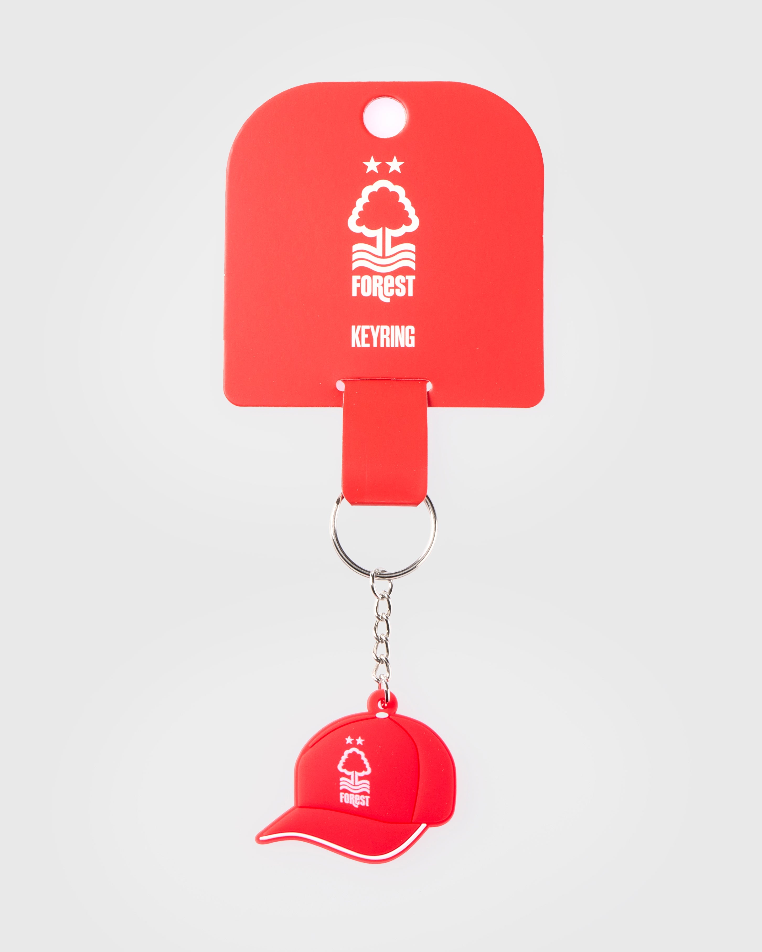NFFC Red Cap Keyring - Nottingham Forest FC