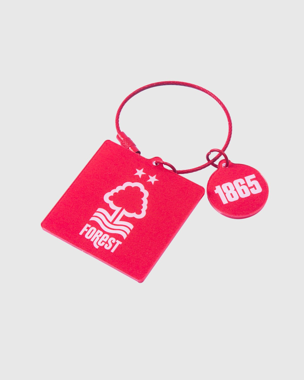 NFFC Red Charm Key Loop - Nottingham Forest FC