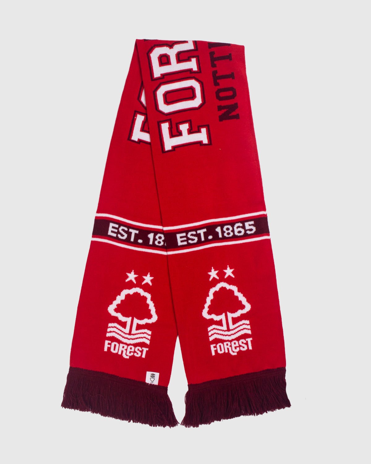NFFC Red College Scarf - Nottingham Forest FC