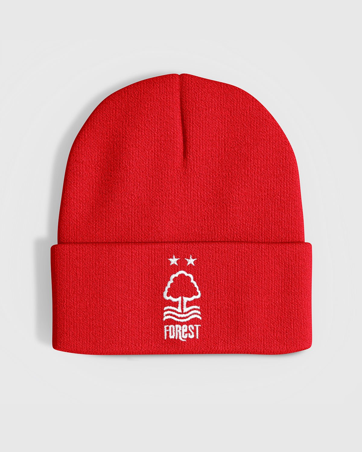 NFFC Red Crest Beanie - Nottingham Forest FC