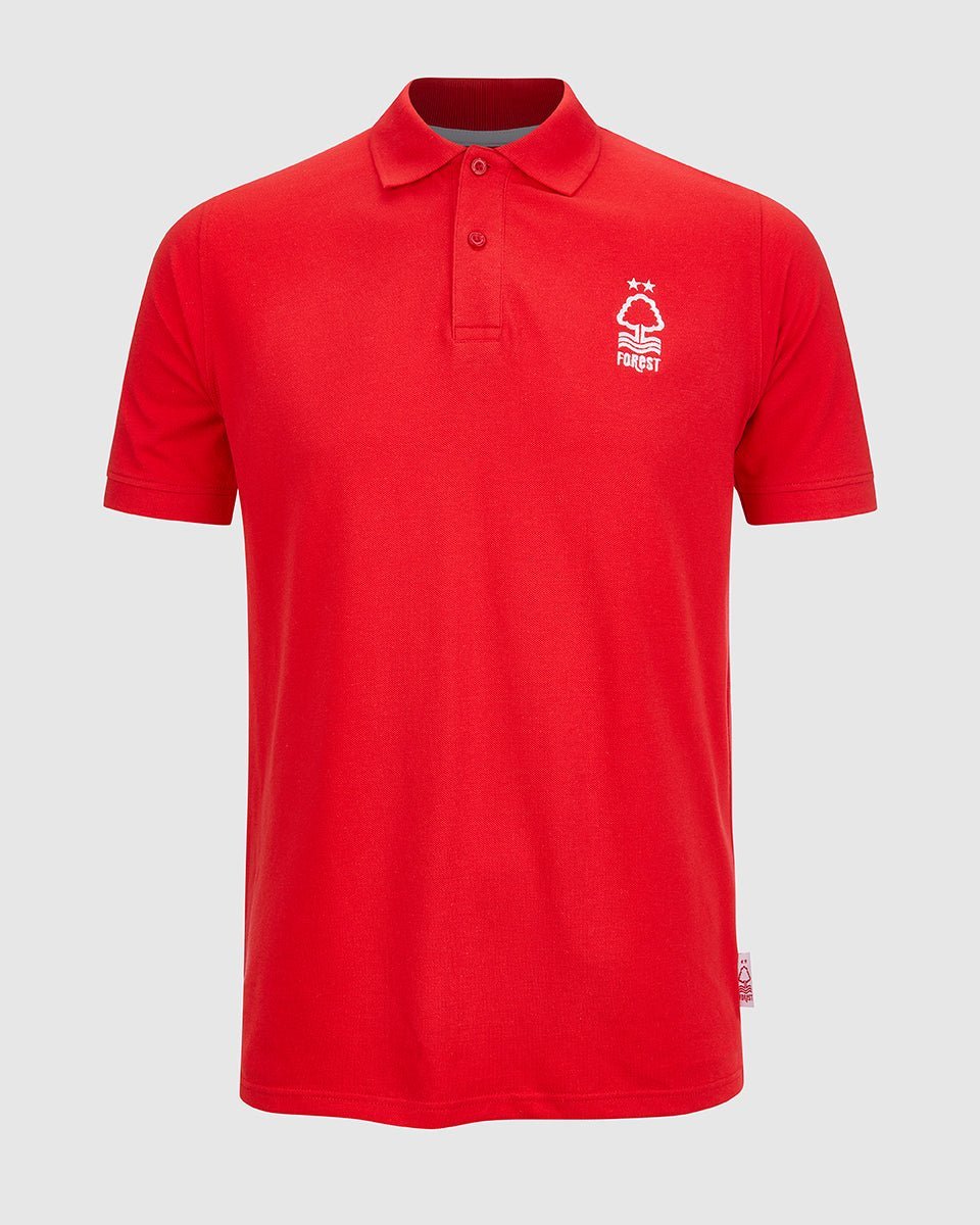 NFFC Red Essential Crest Polo - Nottingham Forest FC