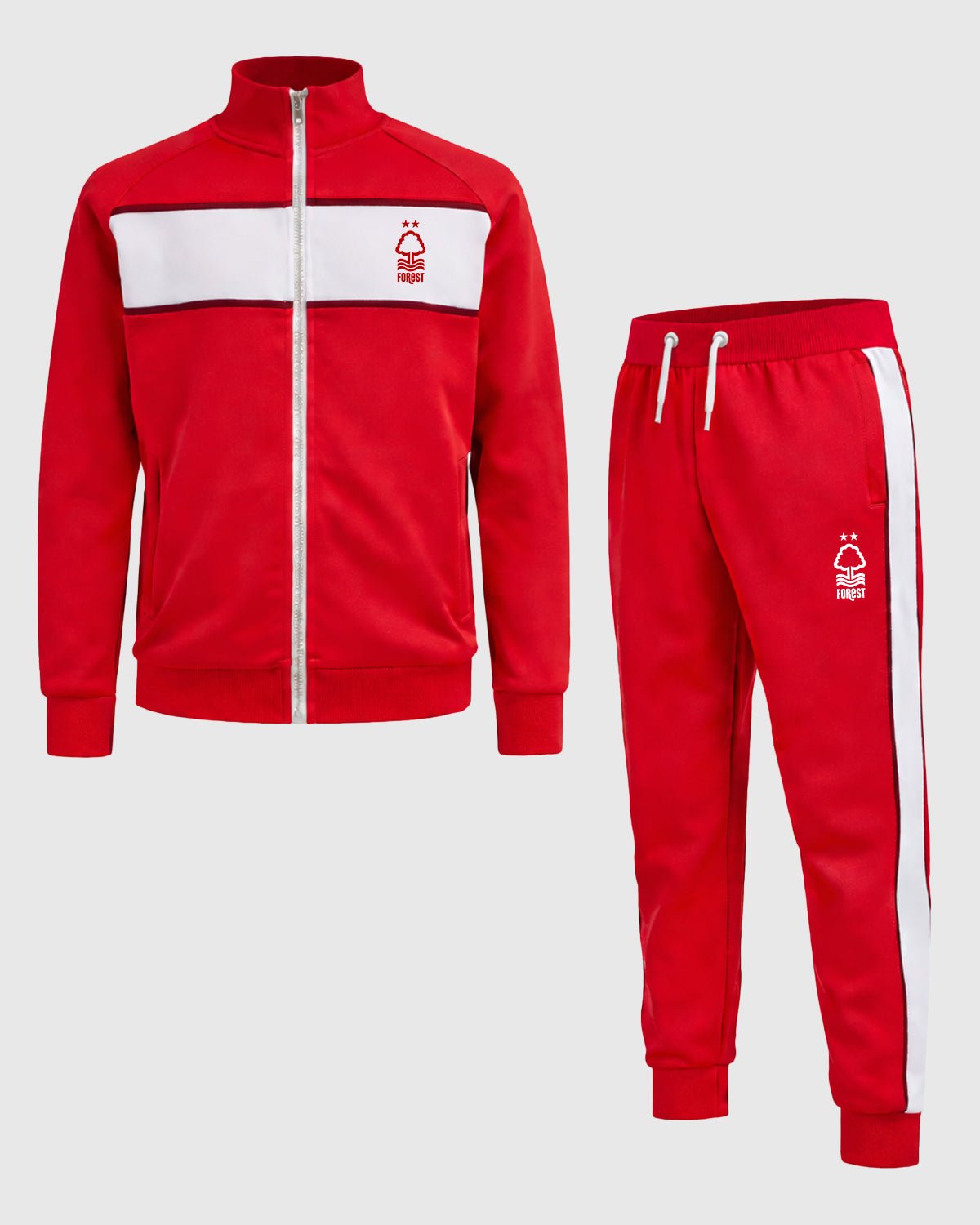 NFFC Red Essential Crest Tracksuit - Nottingham Forest FC