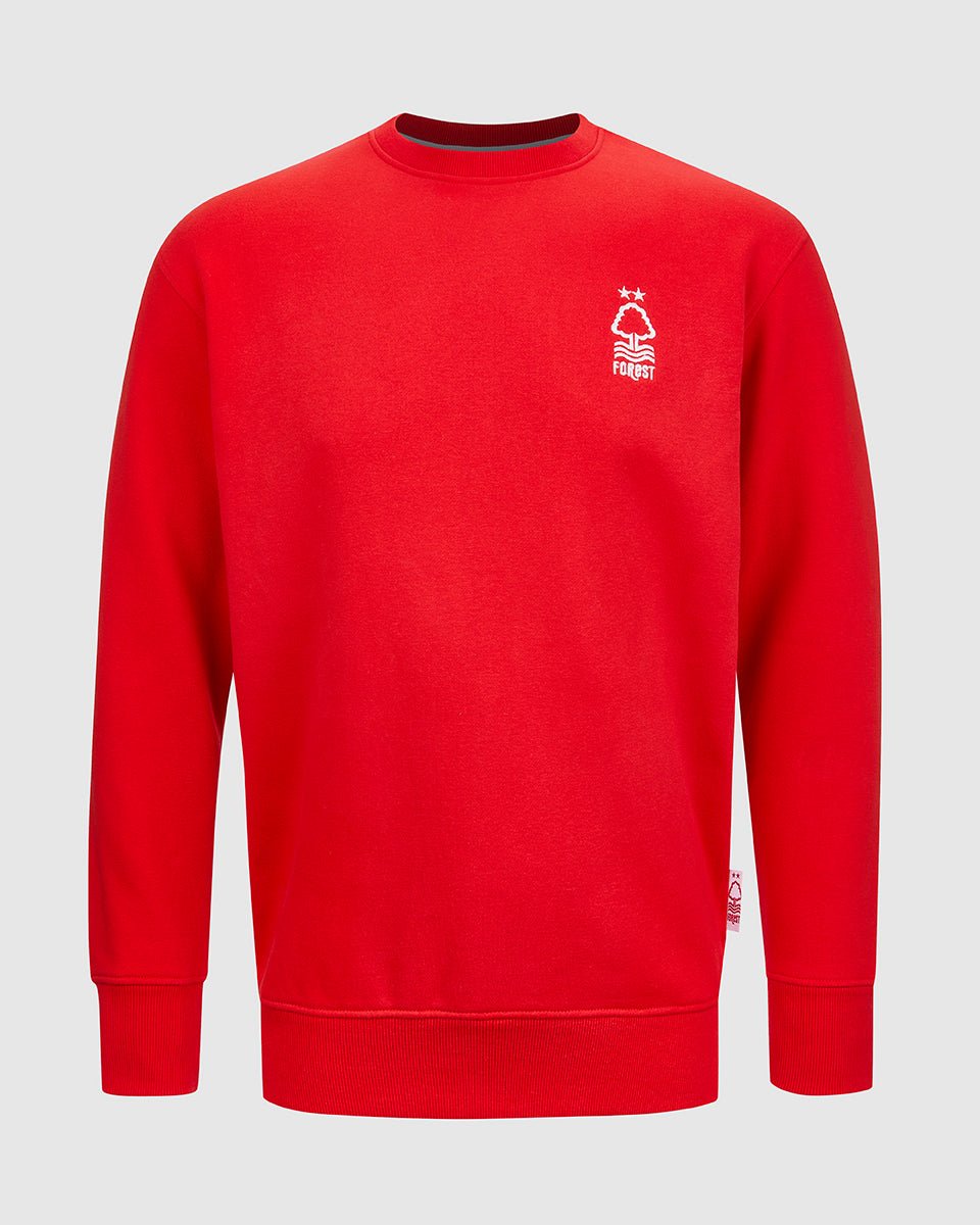 NFFC Red Essential Crew Neck Sweatshirt - Nottingham Forest FC