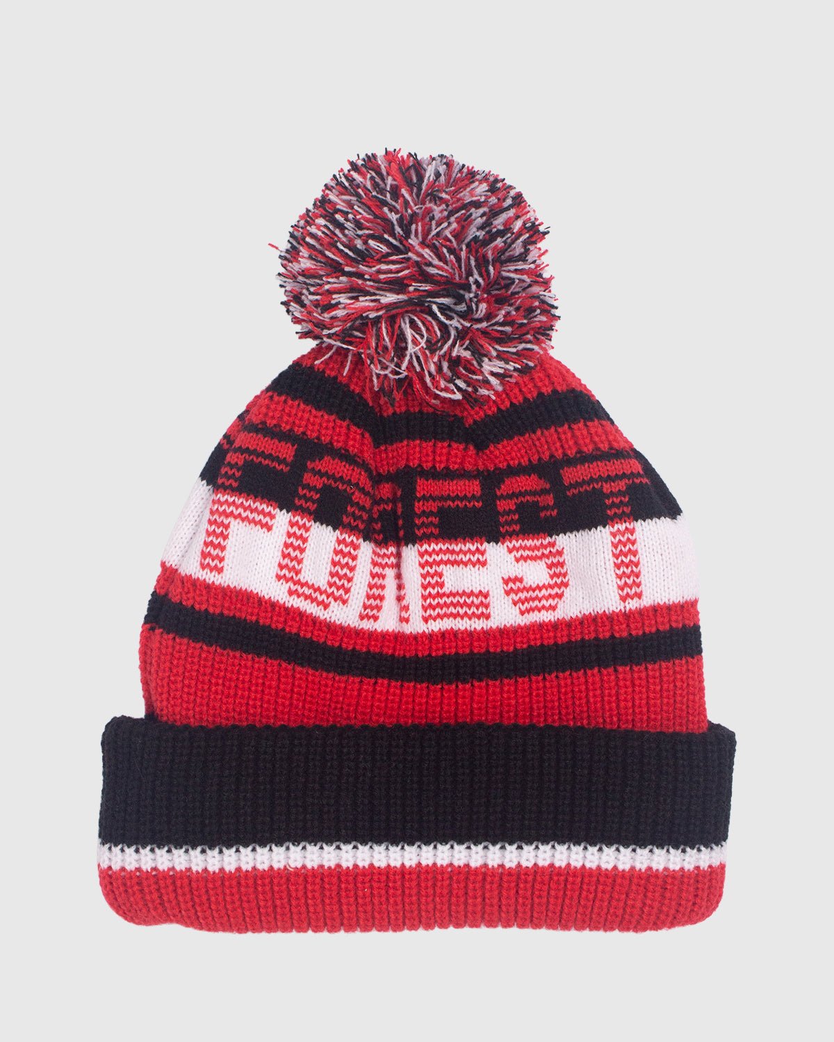NFFC Red Forest Text Bobble Hat - Nottingham Forest FC