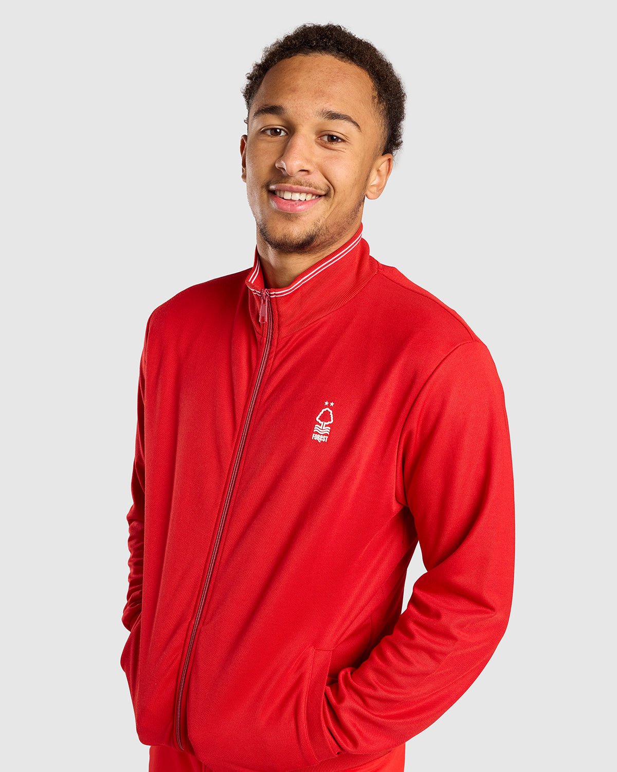 NFFC Red Full Zip Jacket - Nottingham Forest FC