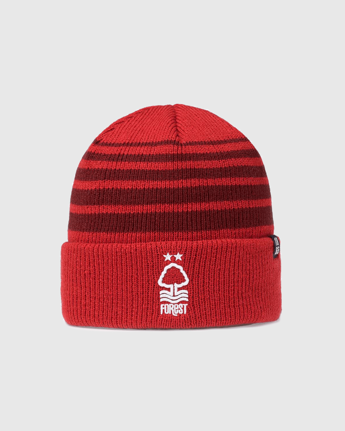 NFFC Red Gradient Stripe 1865 Cuff Knit Beanie - Nottingham Forest FC