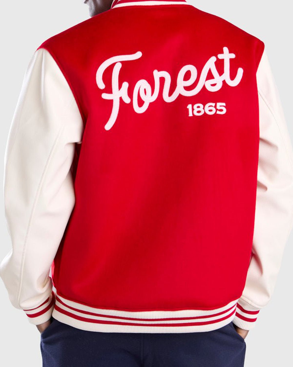 NFFC Red Home Varsity Jacket - Nottingham Forest FC