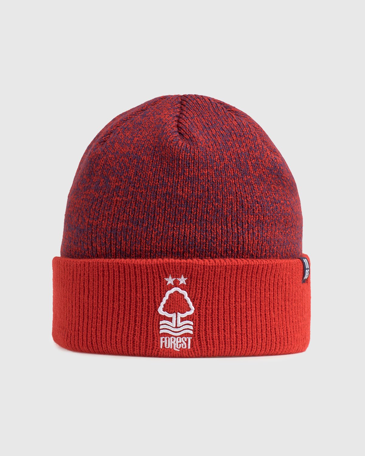 NFFC Red Marl Beanie Hat - Nottingham Forest FC