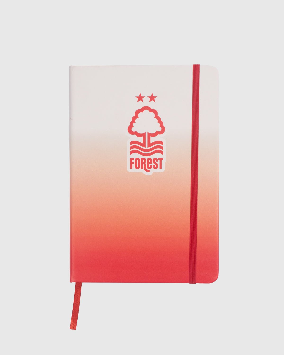 NFFC Red Ombre A5 Hardback Notebook - Nottingham Forest FC