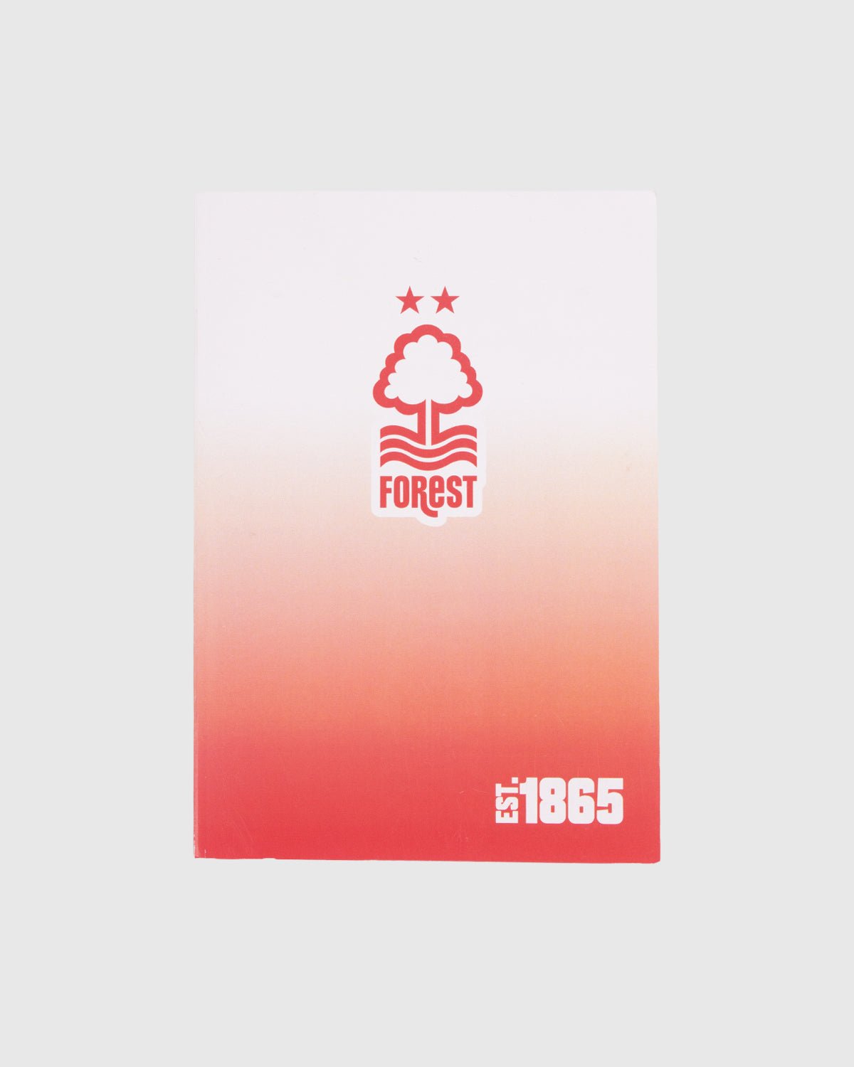 NFFC Red Ombre A5 Notebook - Nottingham Forest FC