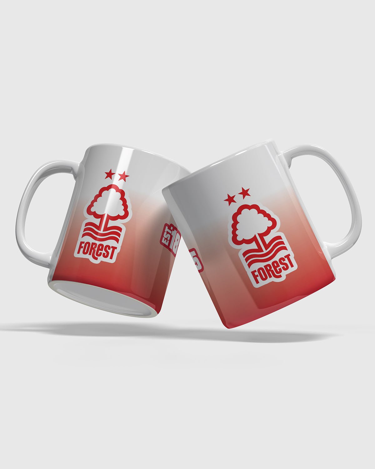 NFFC Red Ombre Mug - Nottingham Forest FC