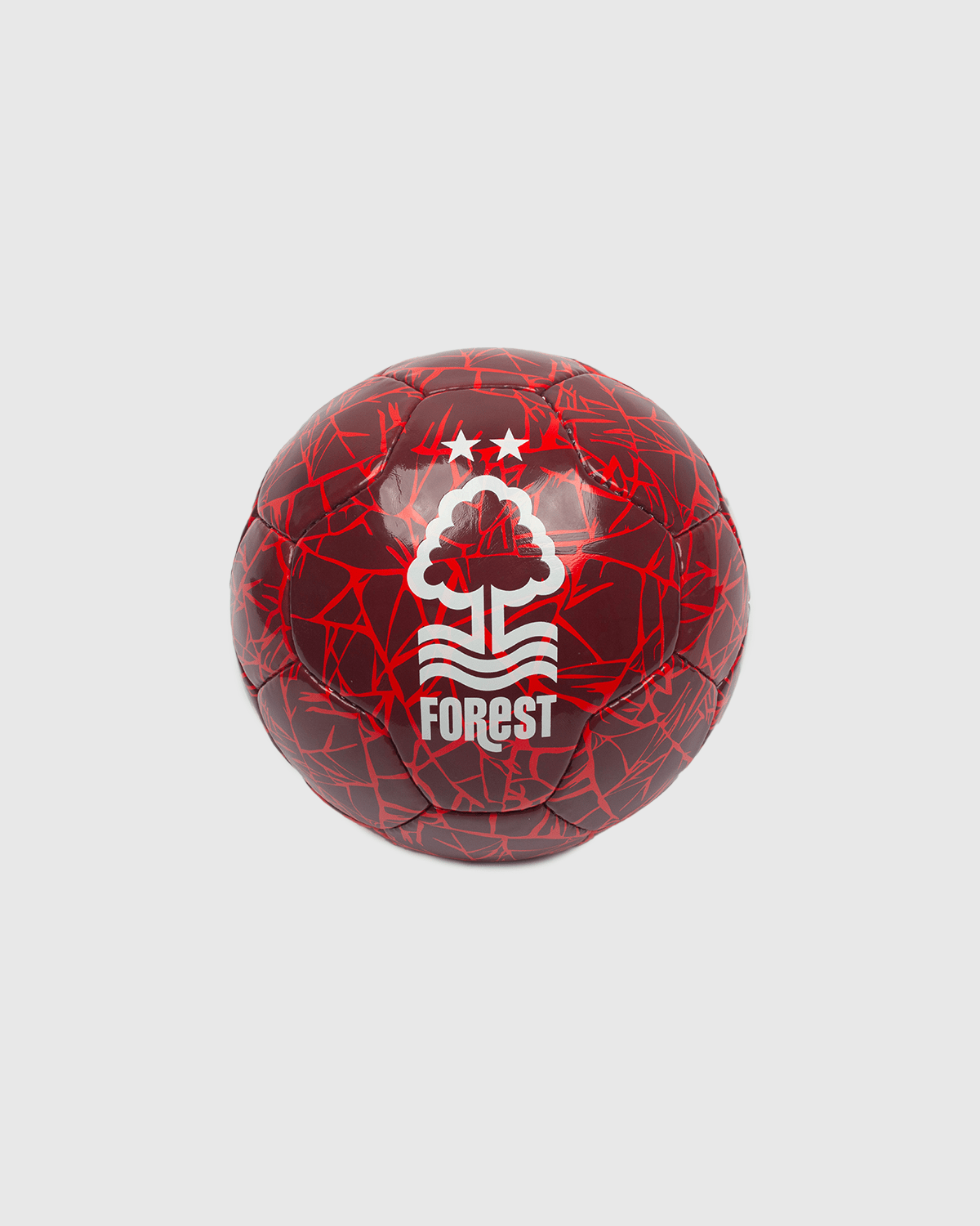 NFFC Red Pattern Football - Size 1 - Nottingham Forest FC