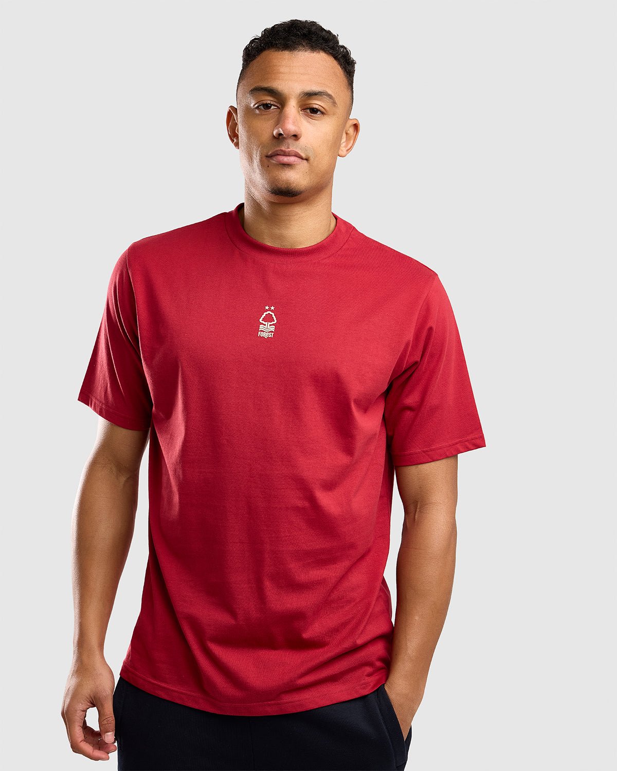 NFFC Red Racing Back Print T-Shirt - Nottingham Forest FC