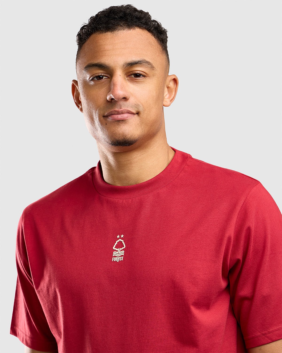 NFFC Red Racing Back Print T-Shirt - Nottingham Forest FC