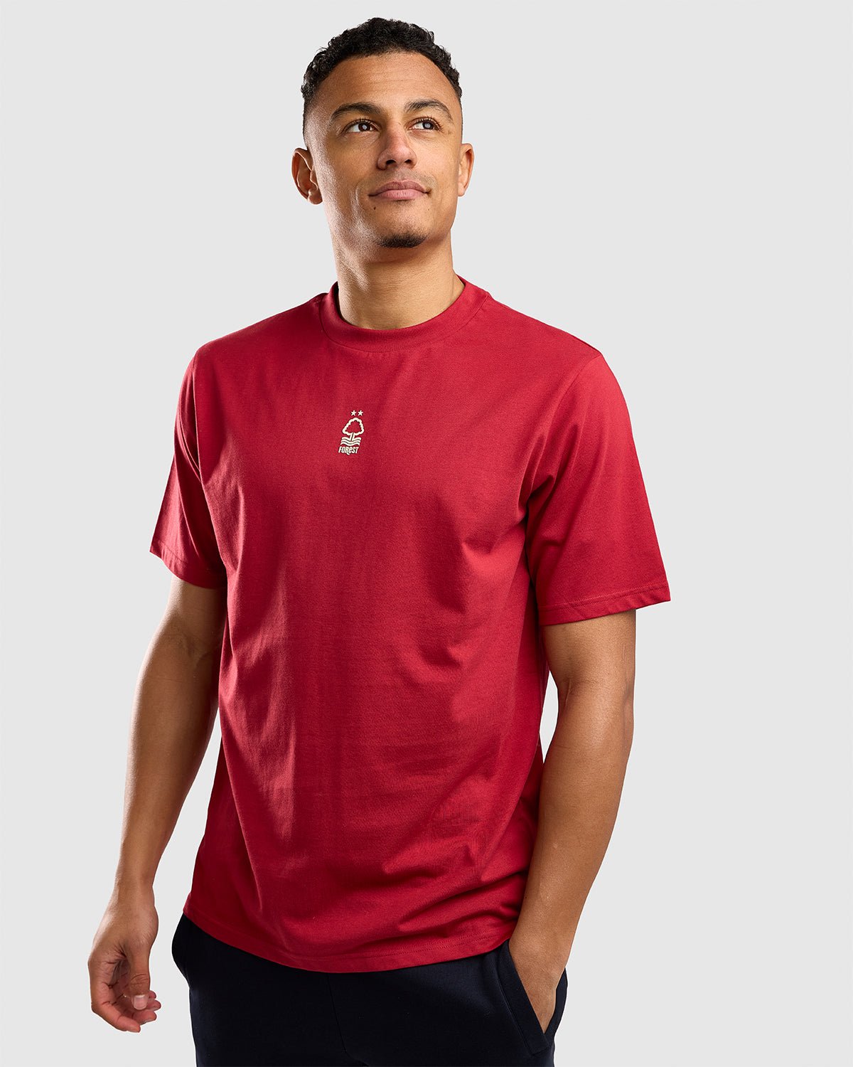 NFFC Red Racing Back Print T-Shirt - Nottingham Forest FC