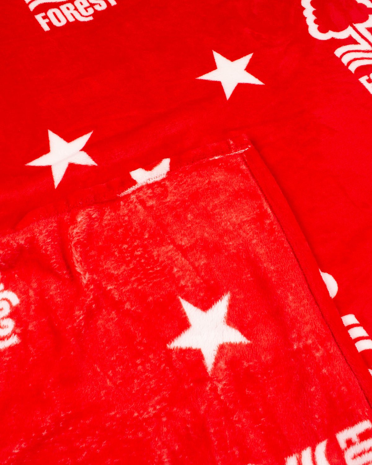 NFFC Red Snuggle Fleece Blanket - Nottingham Forest FC