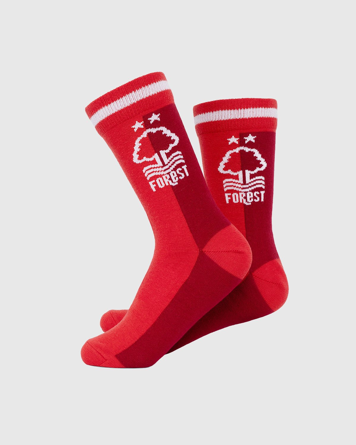 NFFC Red Split Socks - Nottingham Forest FC