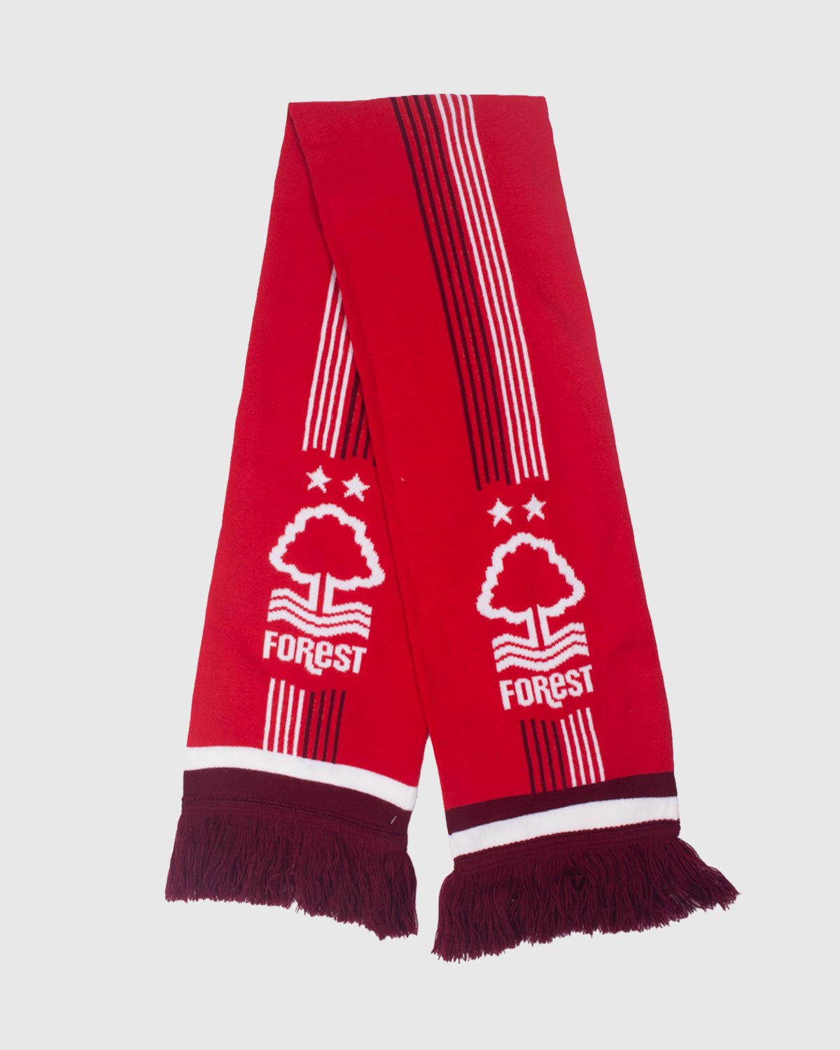 NFFC Red Stripe Scarf - Nottingham Forest FC