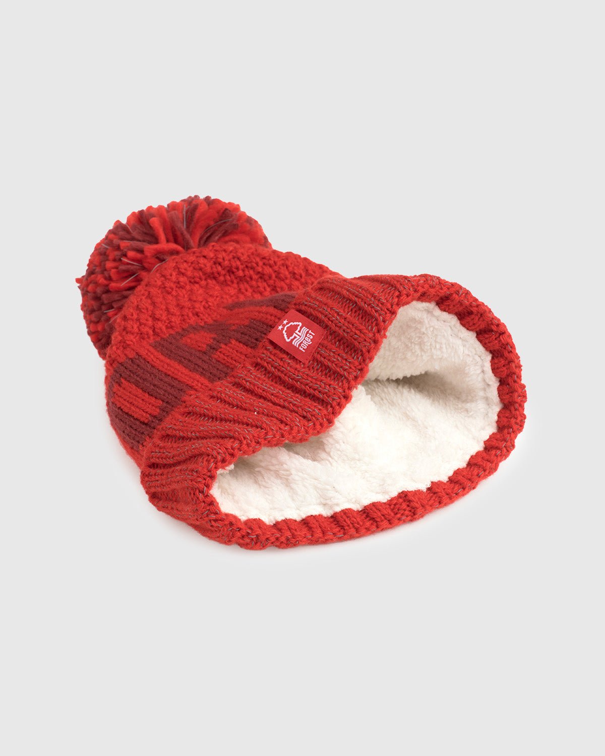NFFC Red Tonal SuperBobble Hat - Nottingham Forest FC