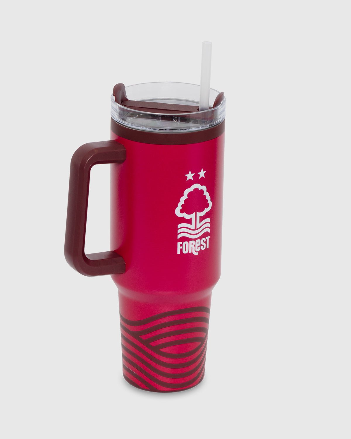 NFFC Red Wave Insulated 1.2L Mug With Handle - Nottingham Forest FC