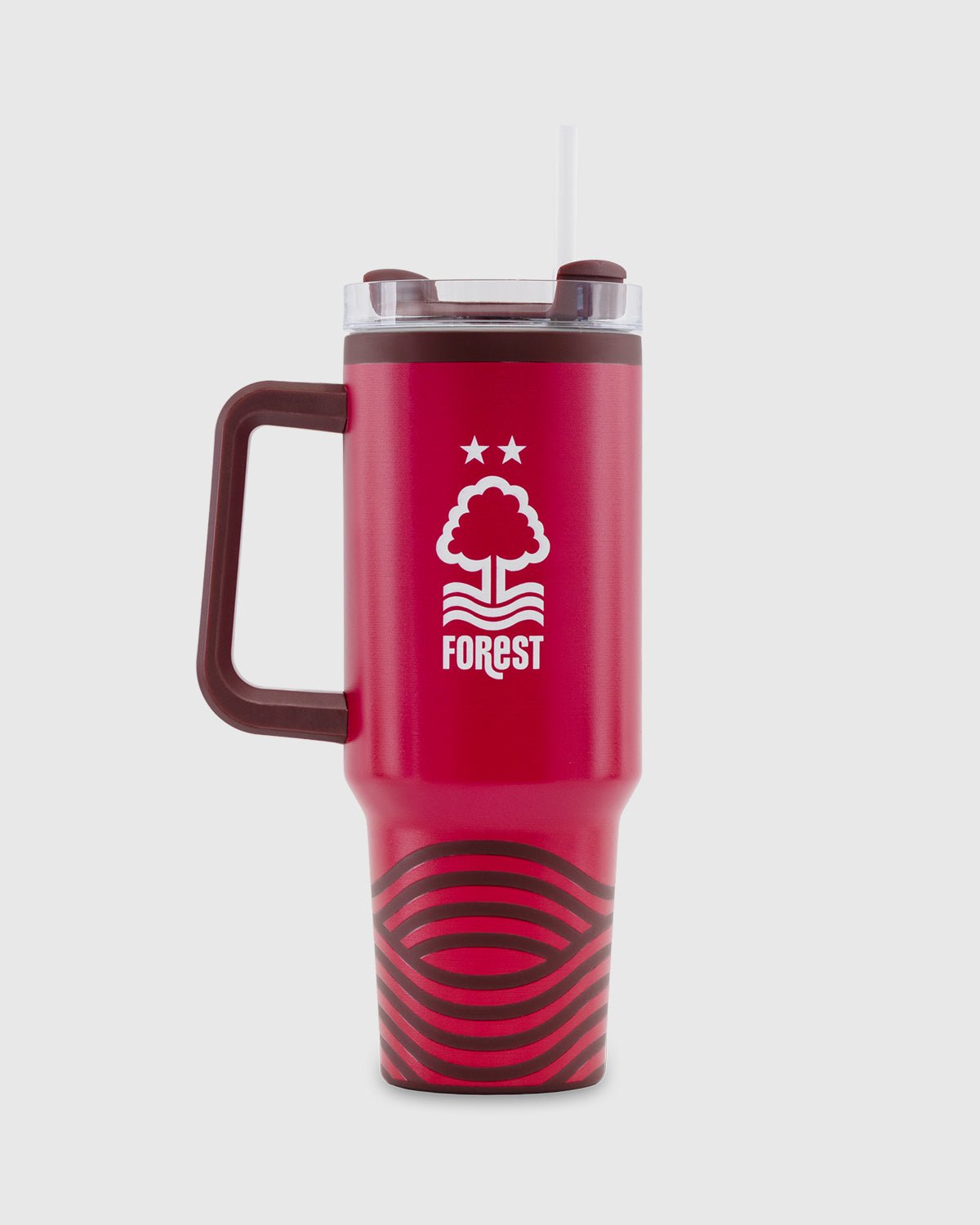 NFFC Red Wave Insulated 1.2L Mug With Handle - Nottingham Forest FC