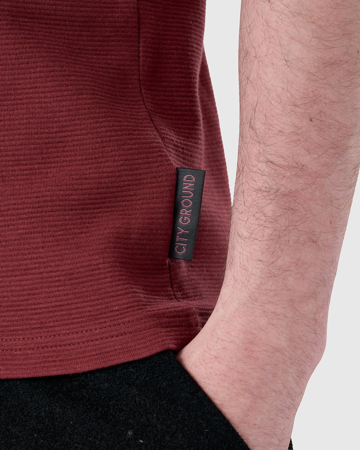NFFC Redwood Weekend Edit Ripple Rib Polo - Nottingham Forest FC