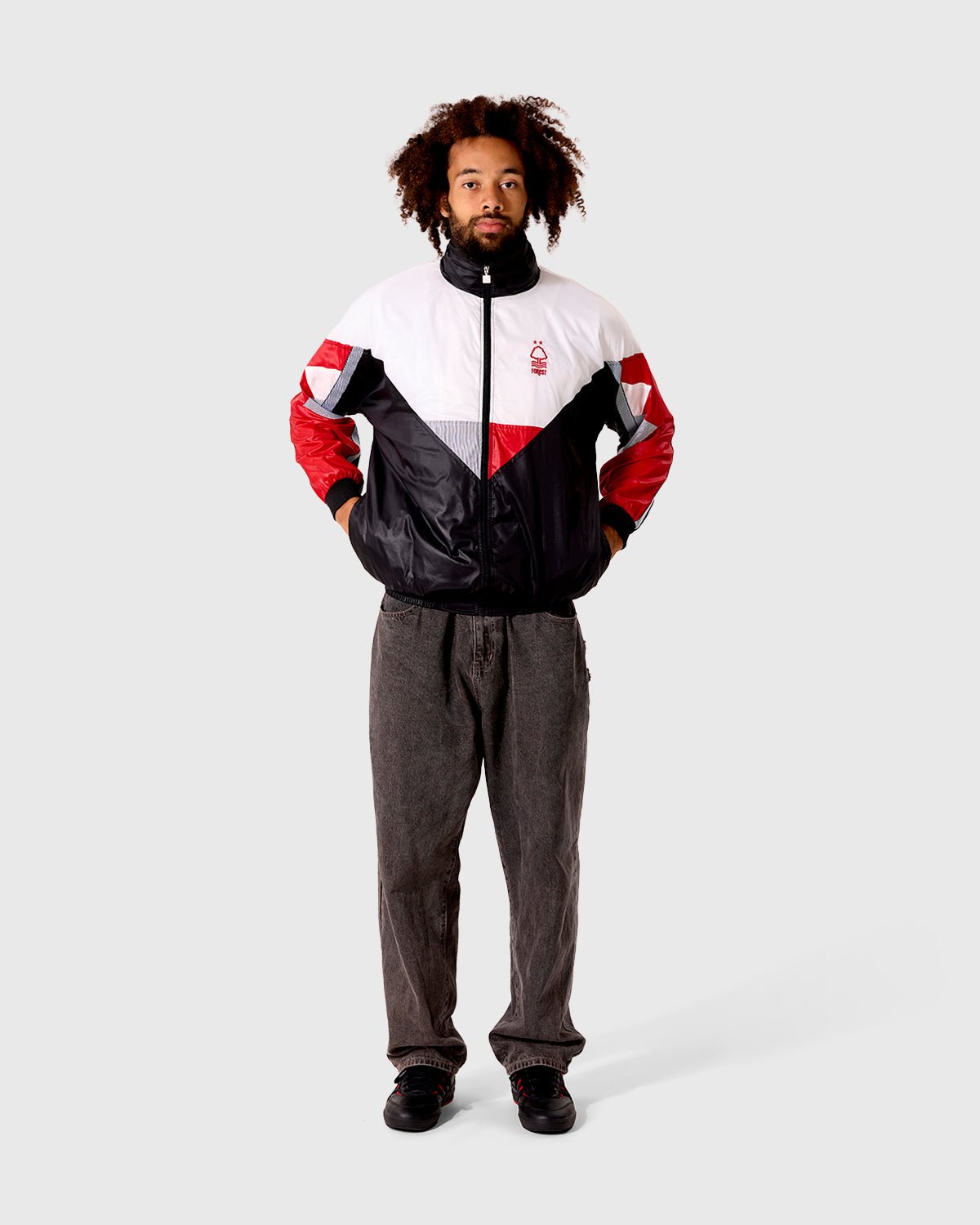 NFFC Retro 1990-91 Track Jacket - Nottingham Forest FC