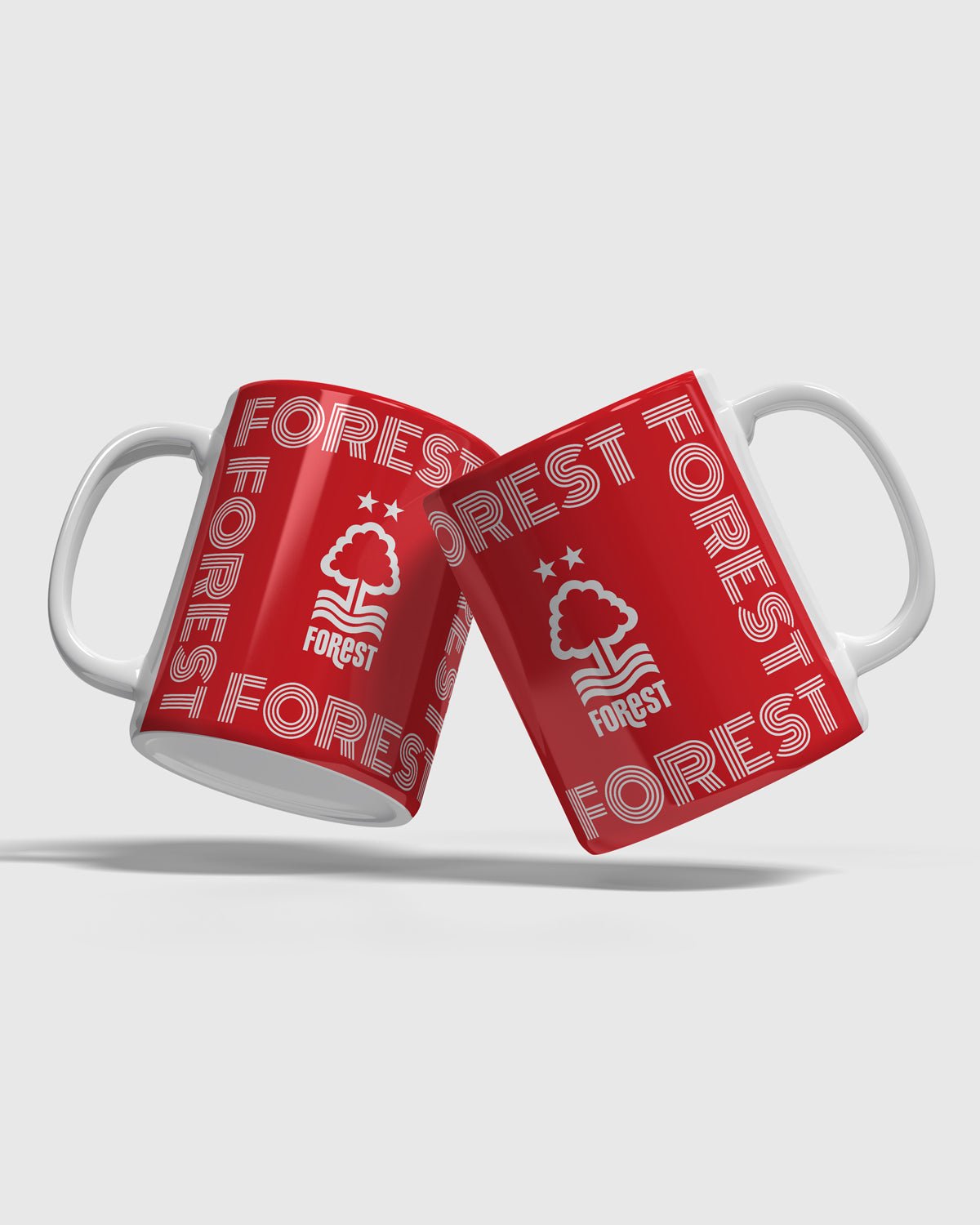 NFFC Retro Font Mug - Nottingham Forest FC